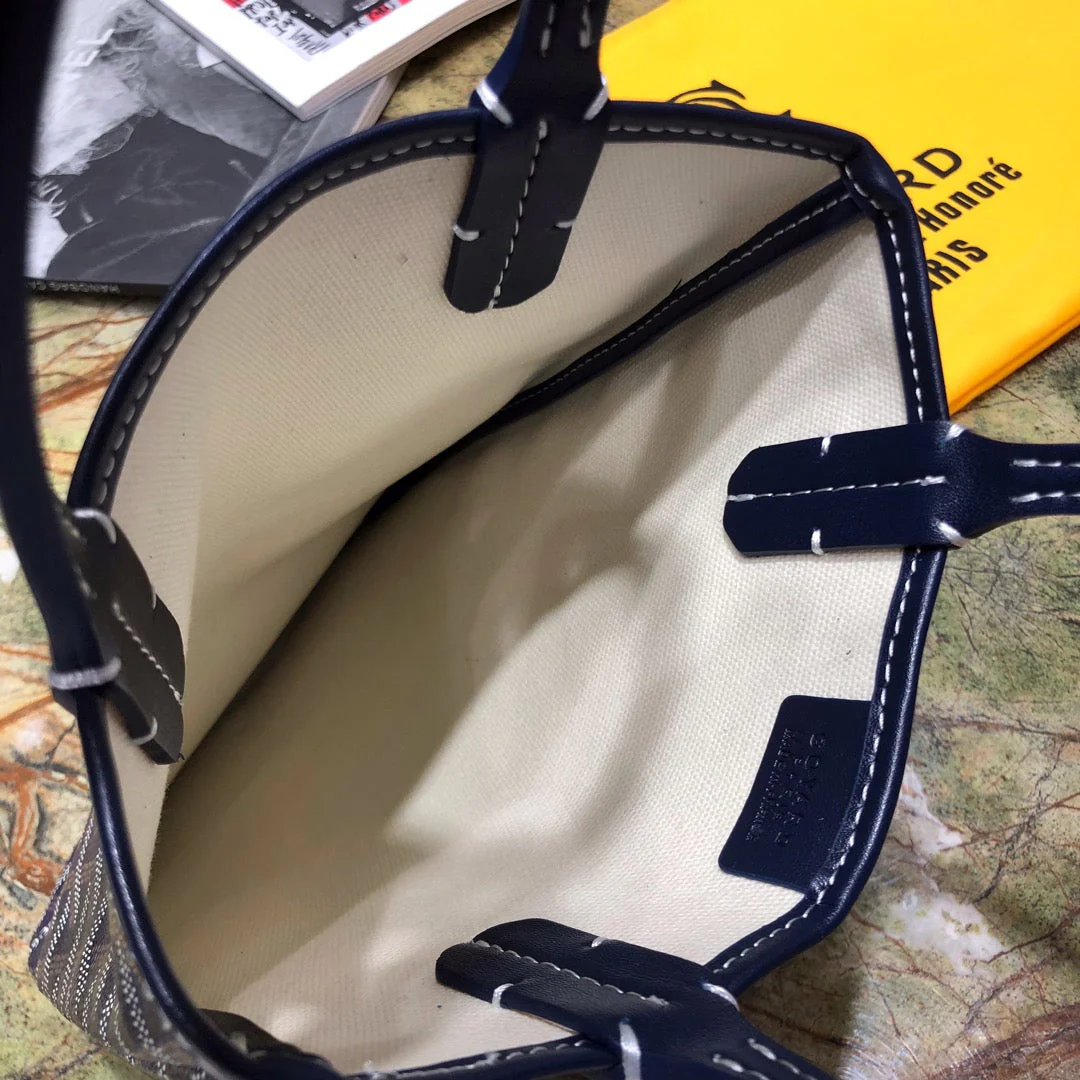 Shopping Bag 22cm Navy Blue