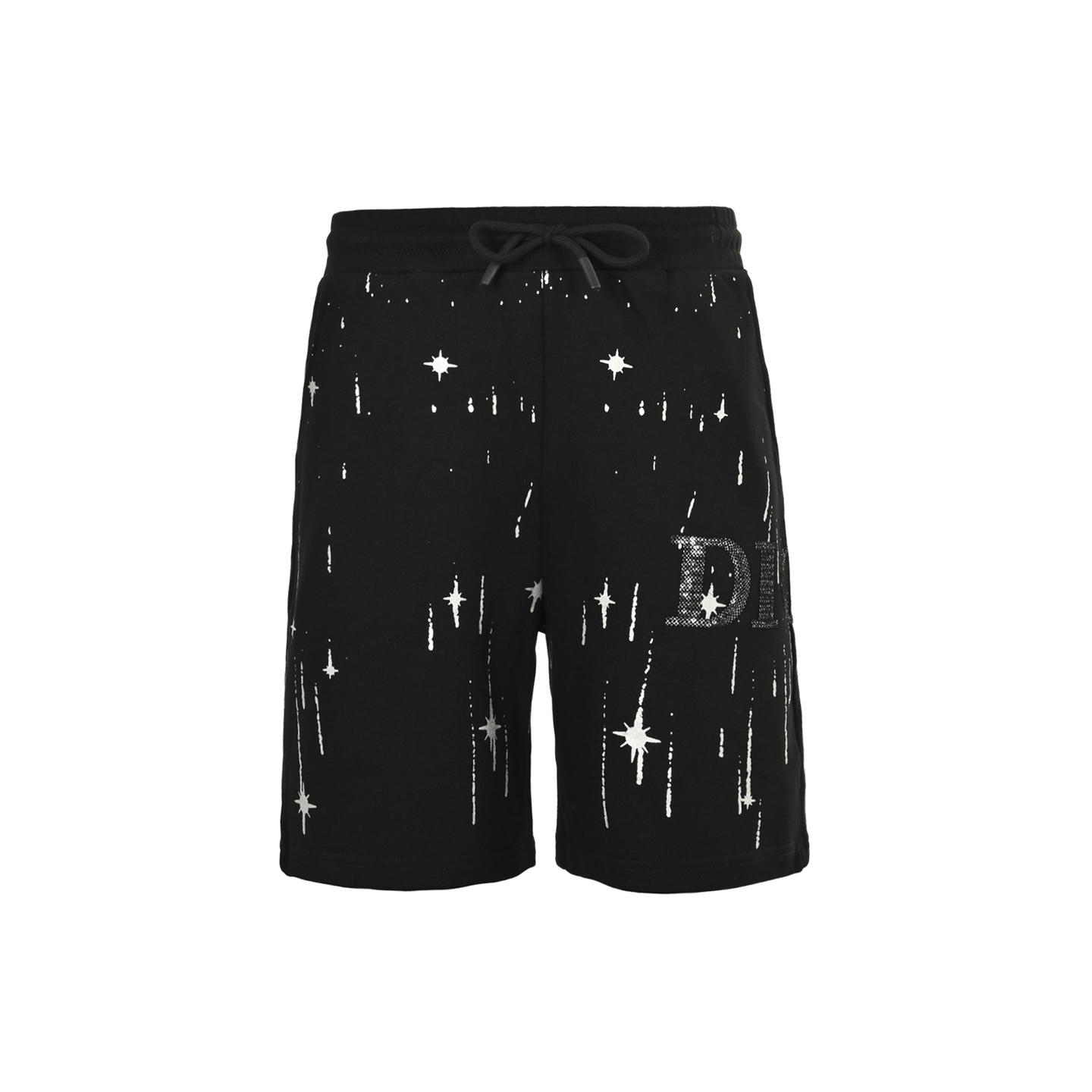 25ss embroidered lettering shooting star shorts