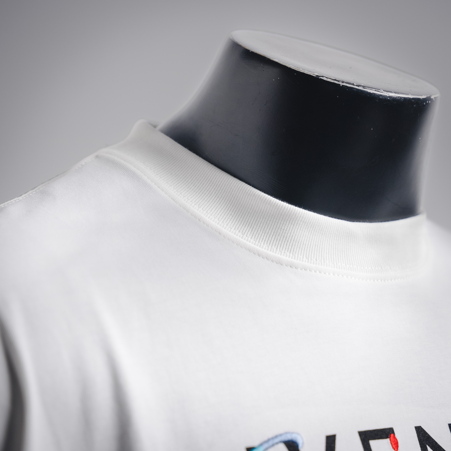 GVC Cursive 3D Embroidery Short Sleeve T-Shirt