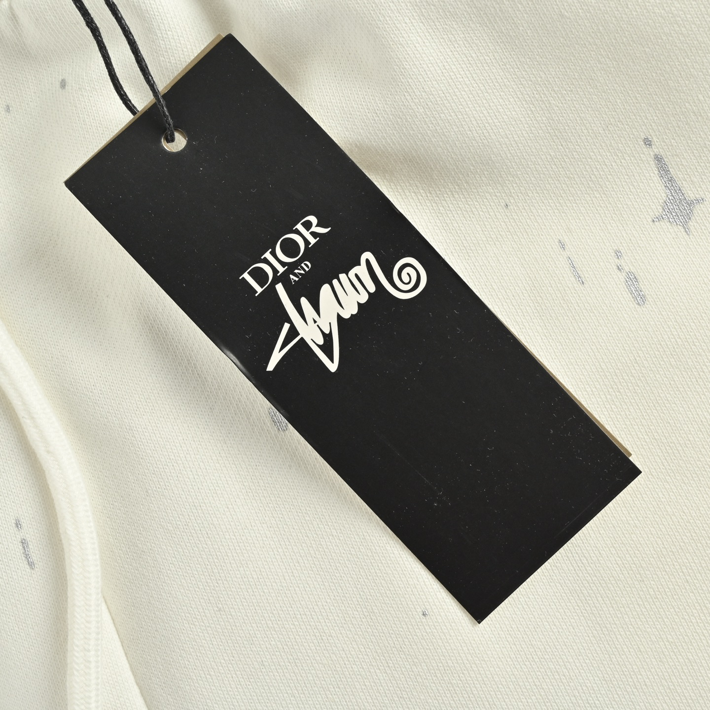 25ss embroidered lettering shooting star shorts