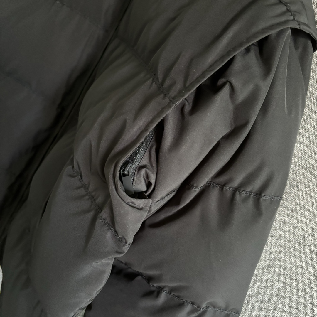 New Winter Black Down Jacket