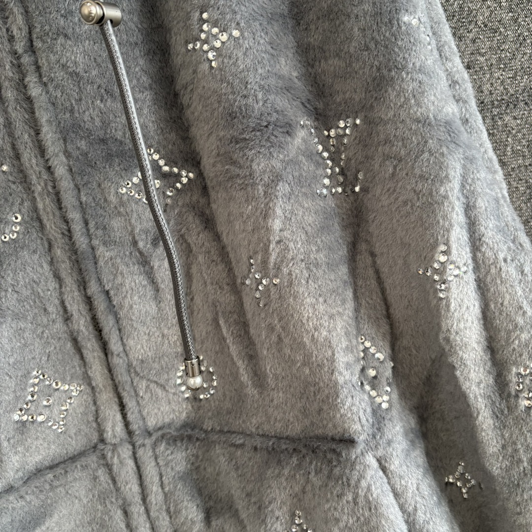 Men's Blended Plush Hooded Jacket