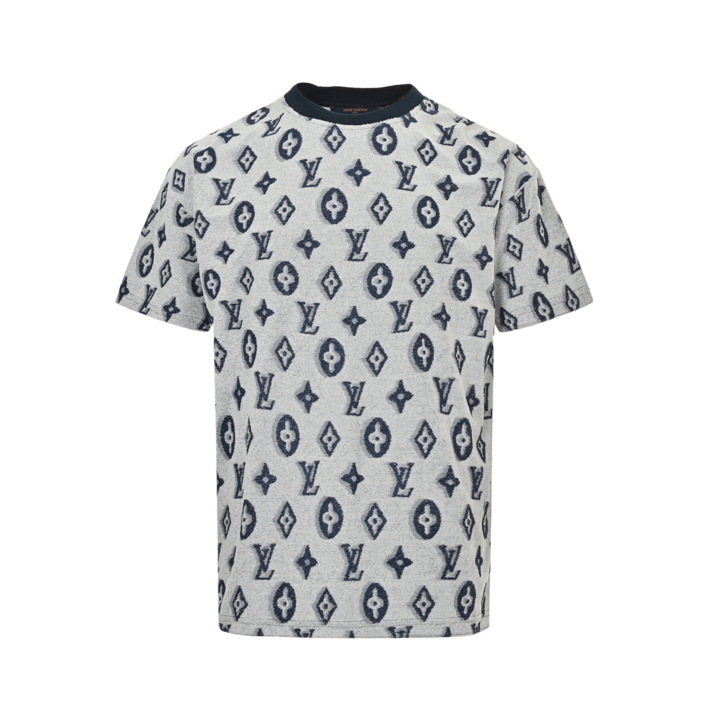 25SS All-over Monogram Jacquard Terry T-shirt
