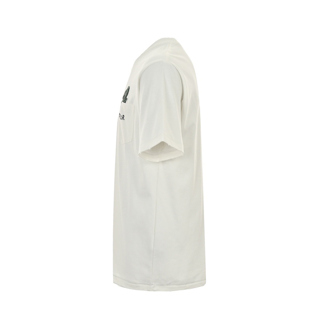 24SS Pocket Dinosaur Embroidery T-Shirt