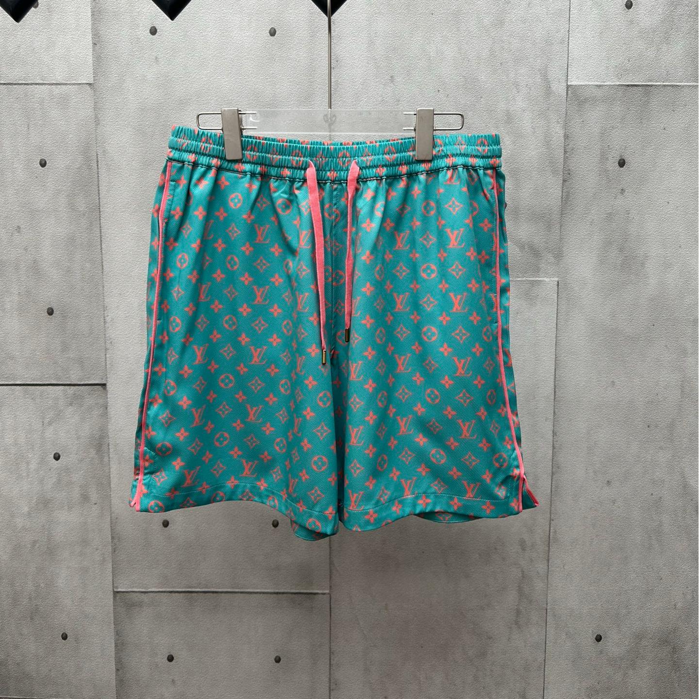 Silk Jacquard Casual Shorts