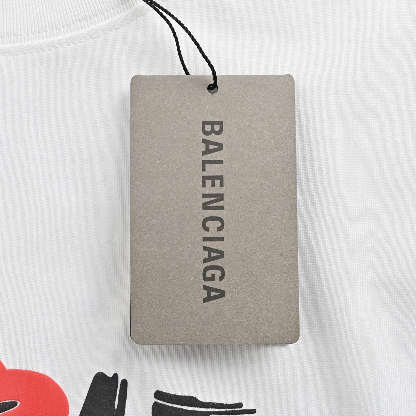 Graffiti Multi-Logo Puff Print Short Sleeve T-Shirt