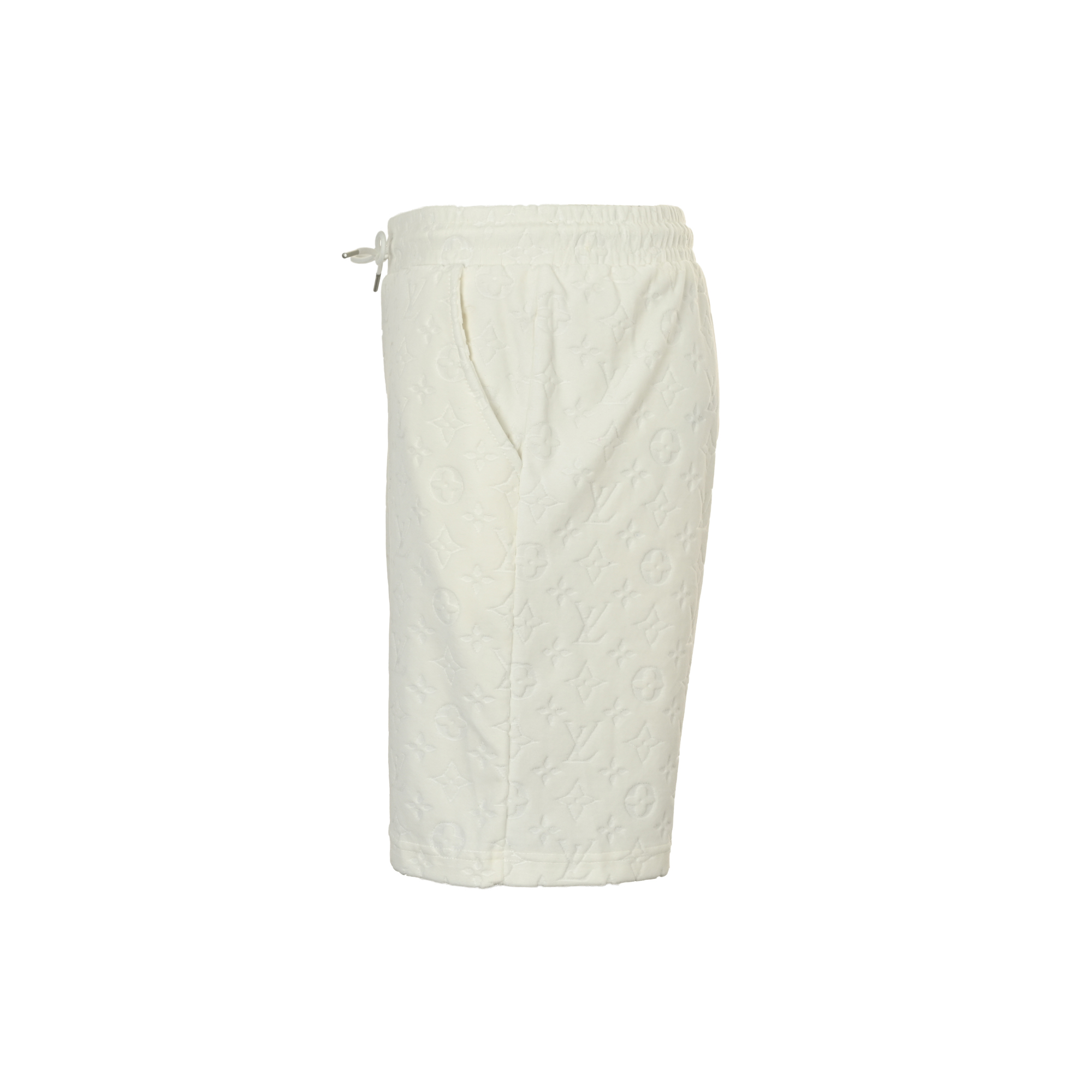 Towel flocking monogram jacquard shorts