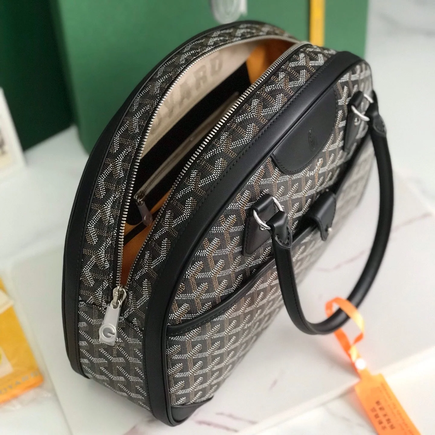 Black Calfskin Handbag