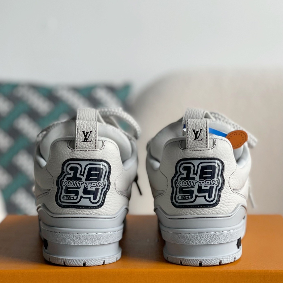 Skate Sneaker en gris Hombre