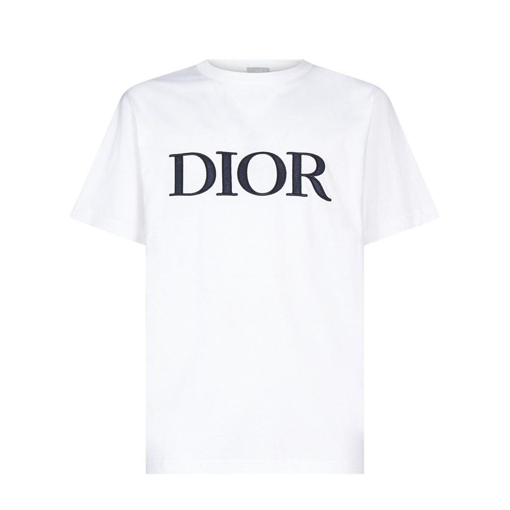 White Letter Print T-Shirt