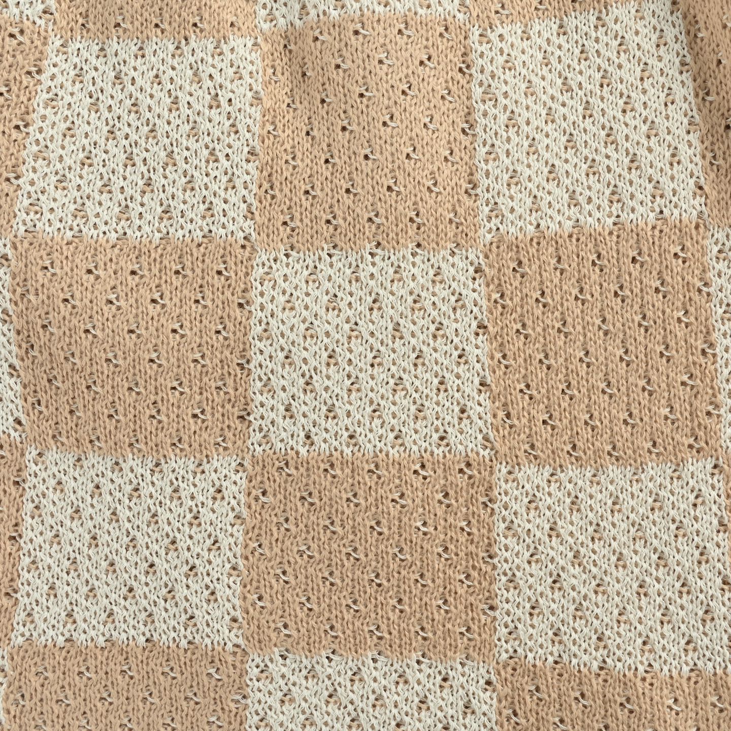 25SS Checkered Knit Shorts