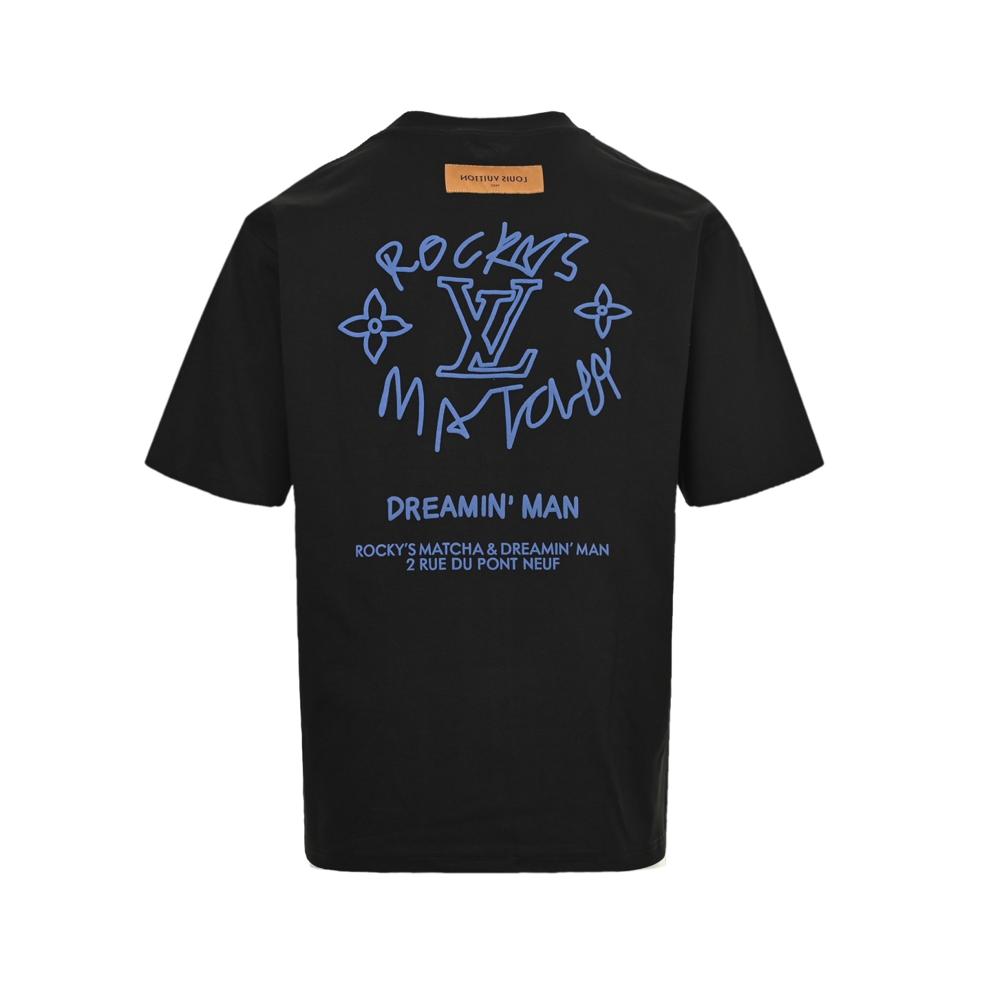 25ss Dreamer Graffiti Slogan Print Short Sleeve T-shirt