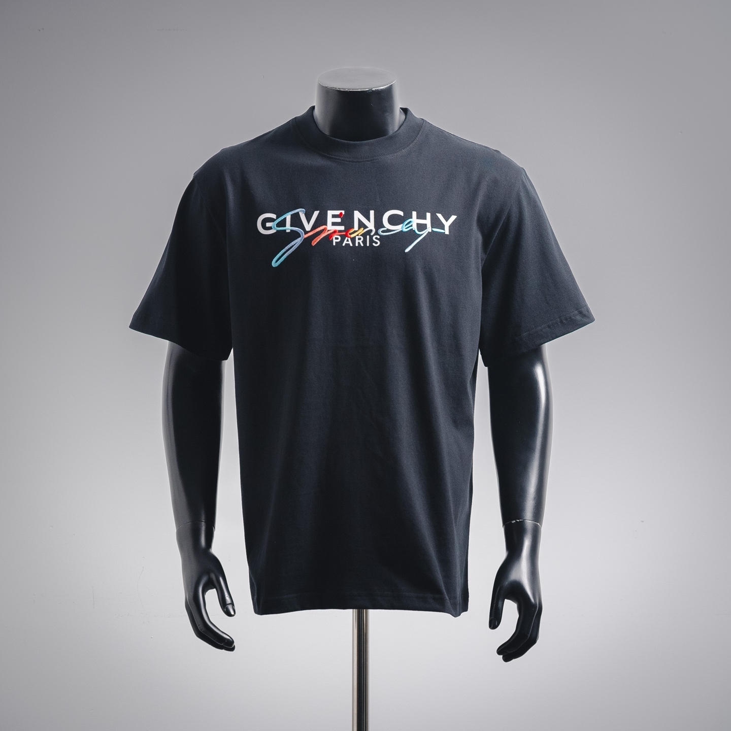 GVC Cursive 3D Embroidery Short Sleeve T-Shirt