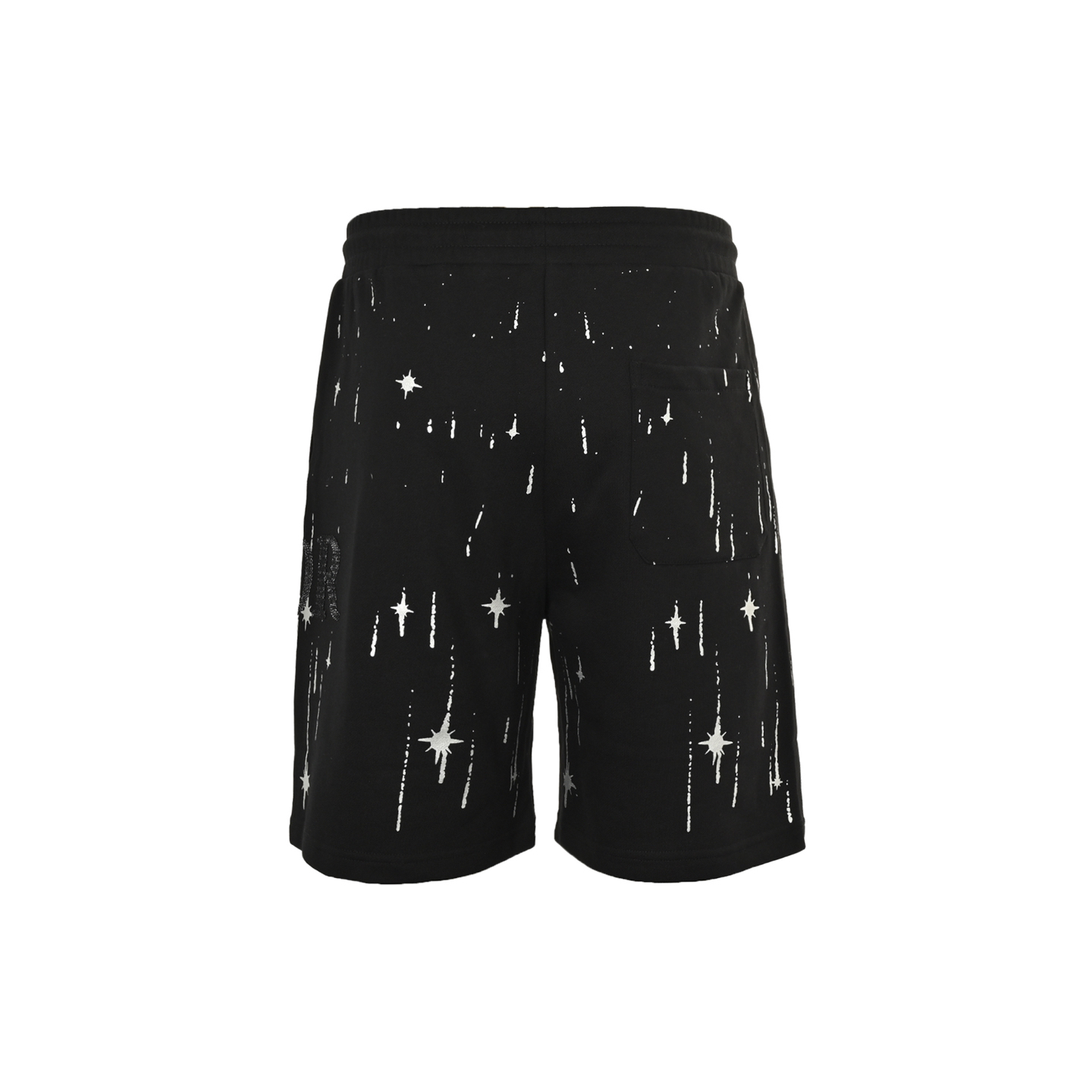 25ss embroidered lettering shooting star shorts