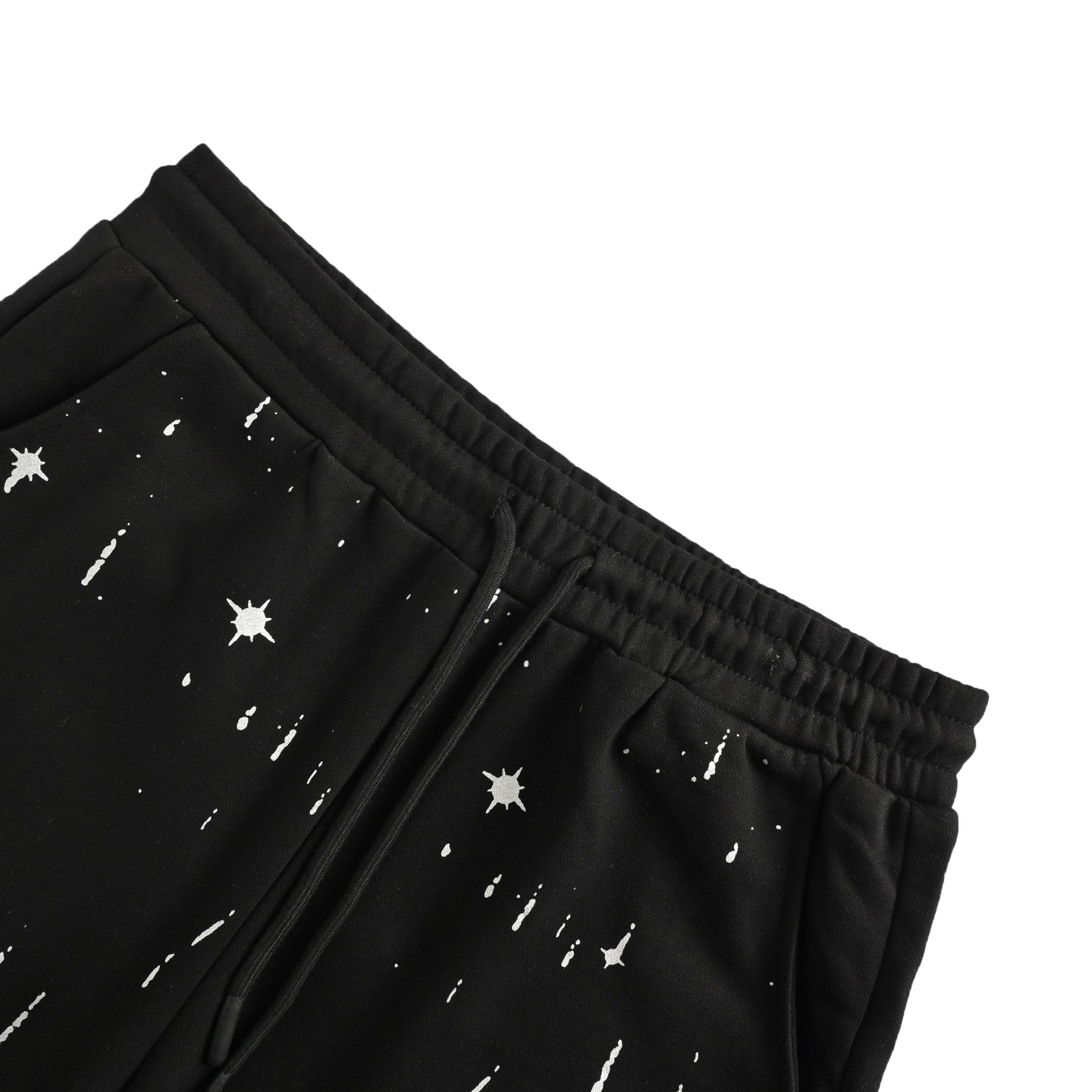 25ss embroidered lettering shooting star shorts