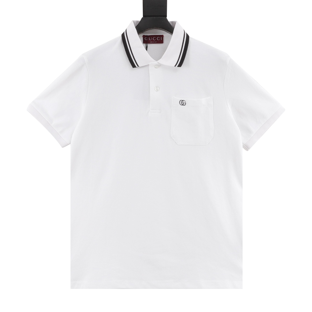 New Polo with pocket embroidery