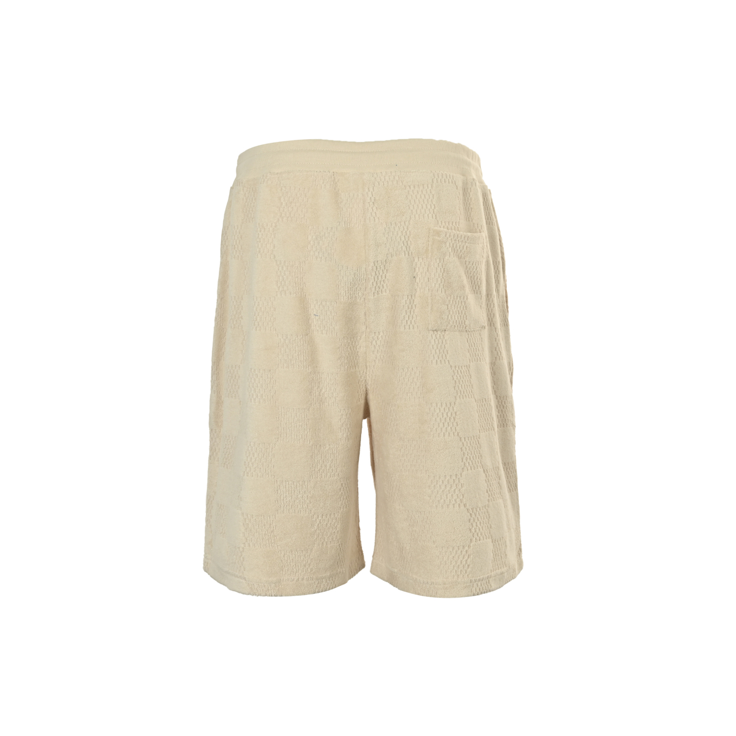 Checkerboard Towel Jacquard Shorts