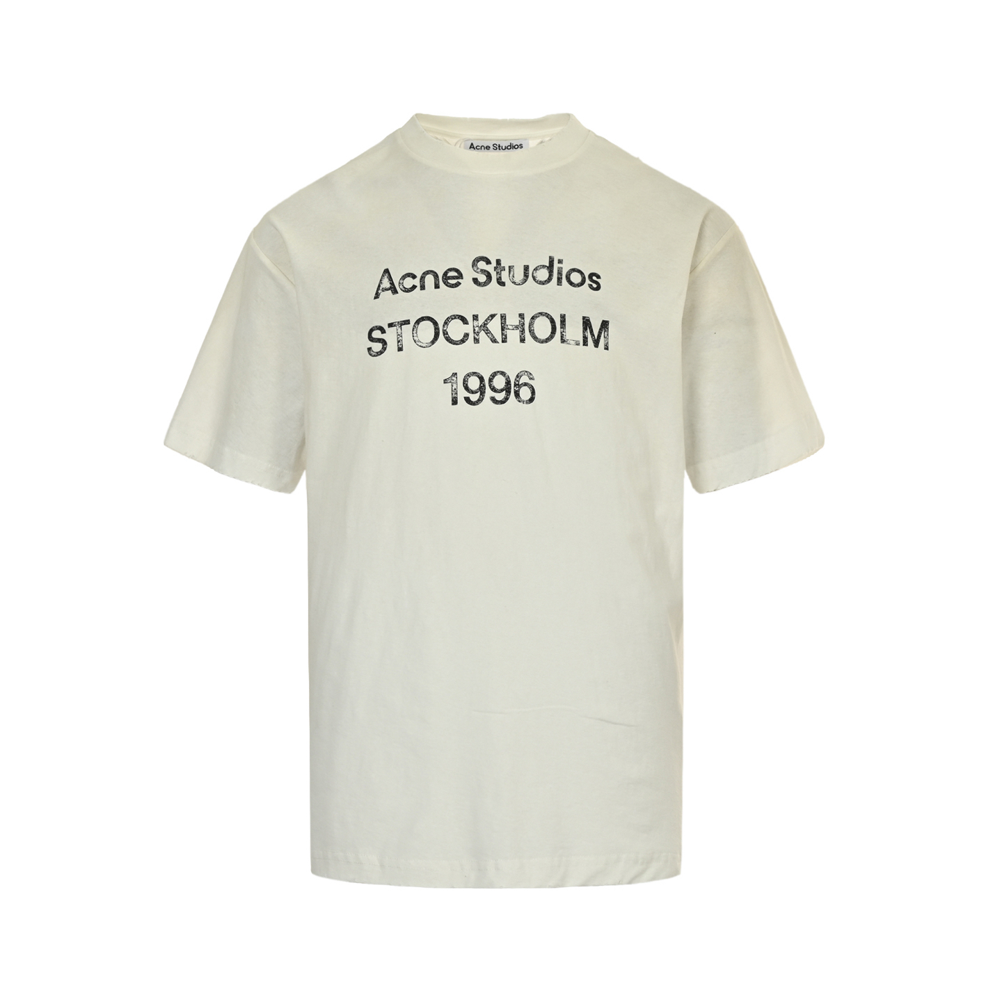 1996 Letter Print Distressed T-shirt