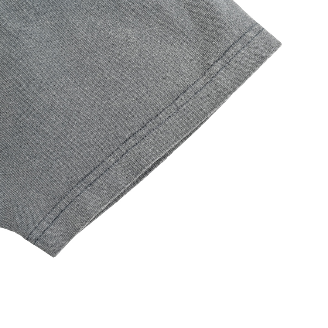 Washed T-shirt with lettering print