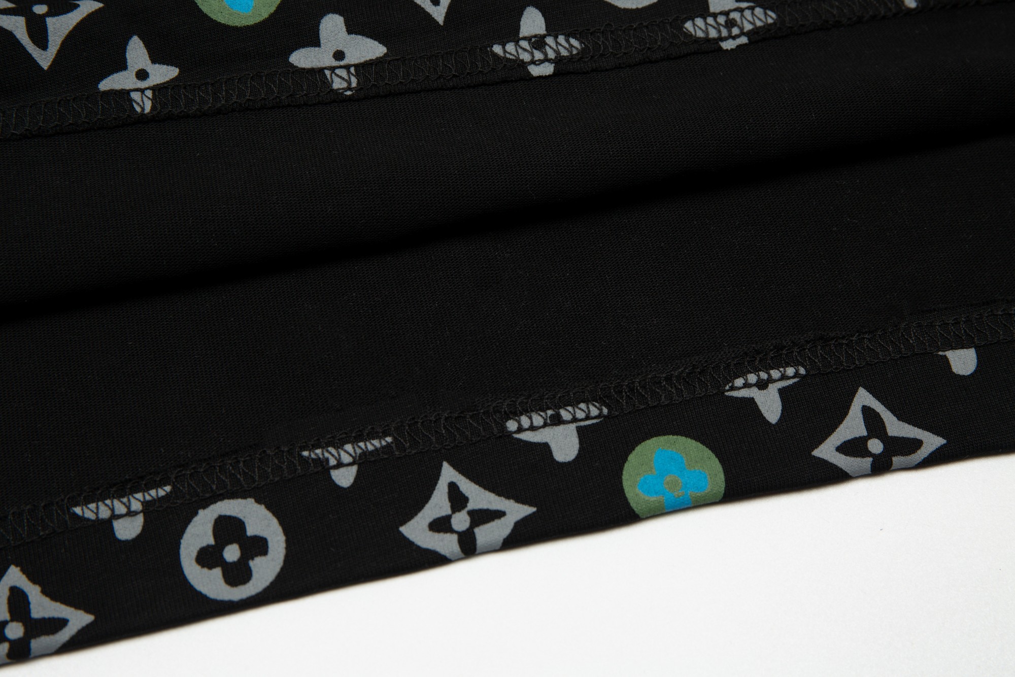 Men's short-sleeved shirt with puppy logo print