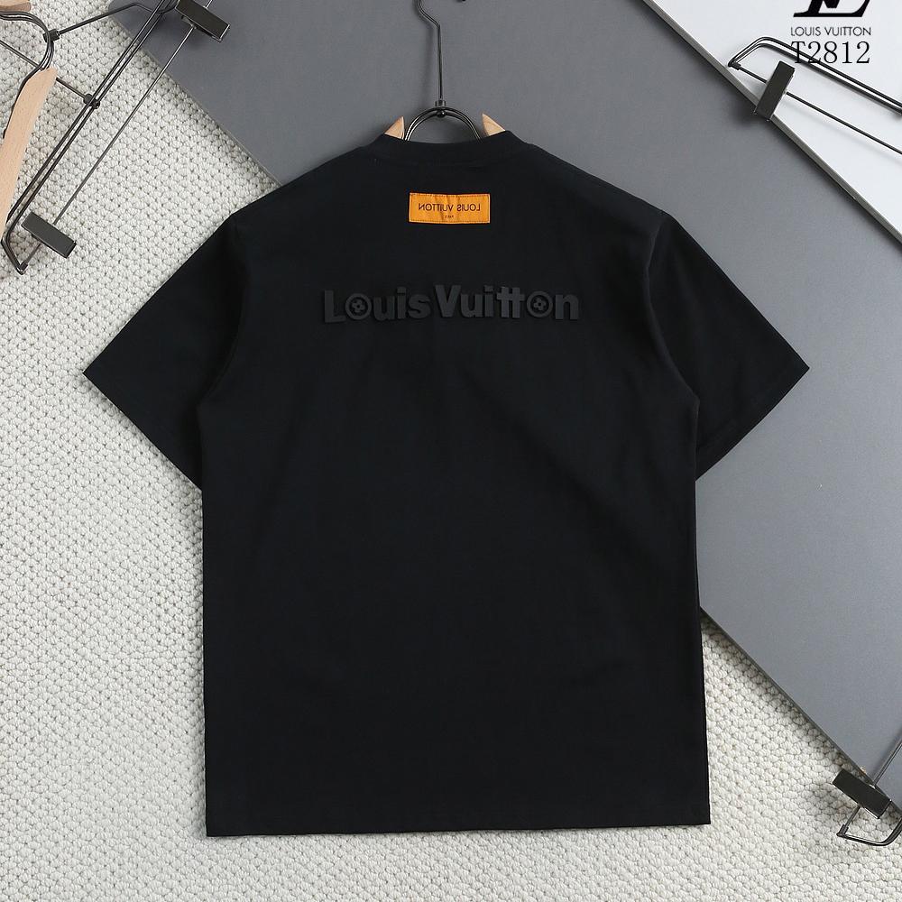 Classic embroidered patch print T-shirt