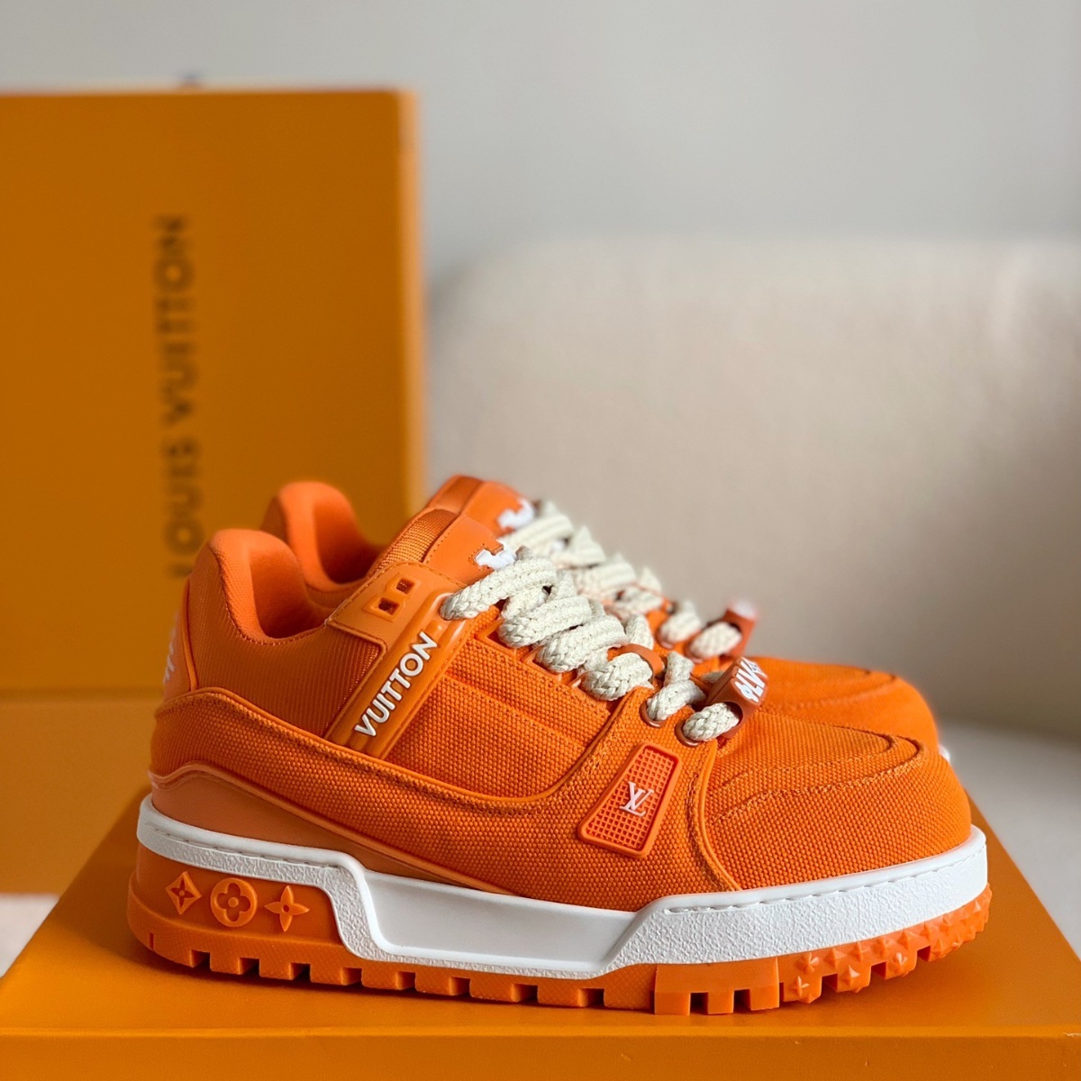 Orange Men's Sneakers