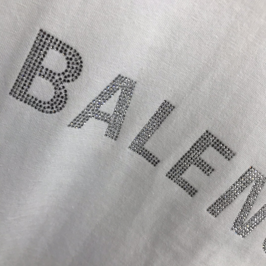 New style hot diamond short-sleeved T-shirt