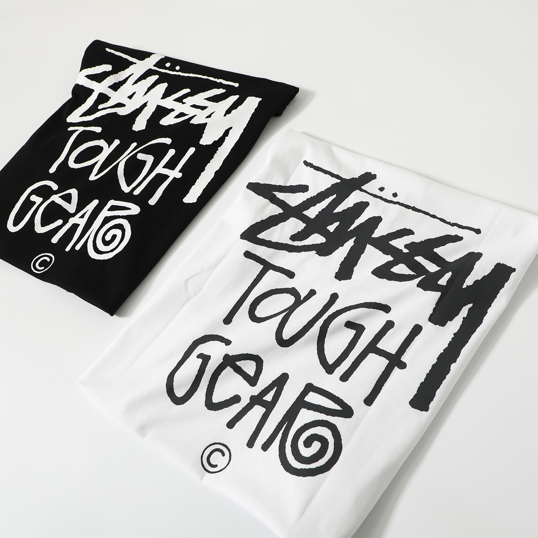 Screen printed short sleeve T-shirt