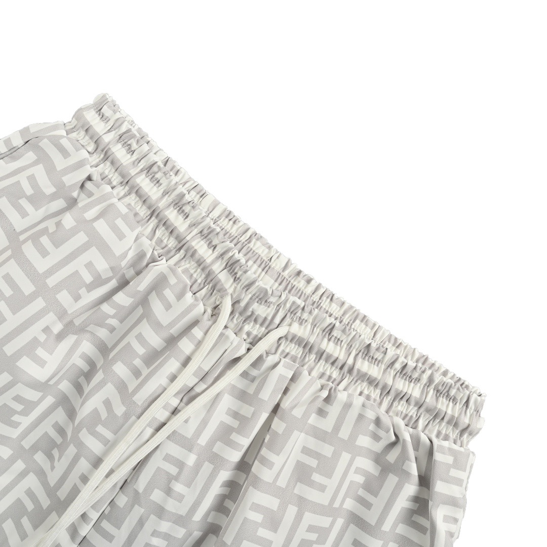 24SS FF All-Over Print Beach Shorts