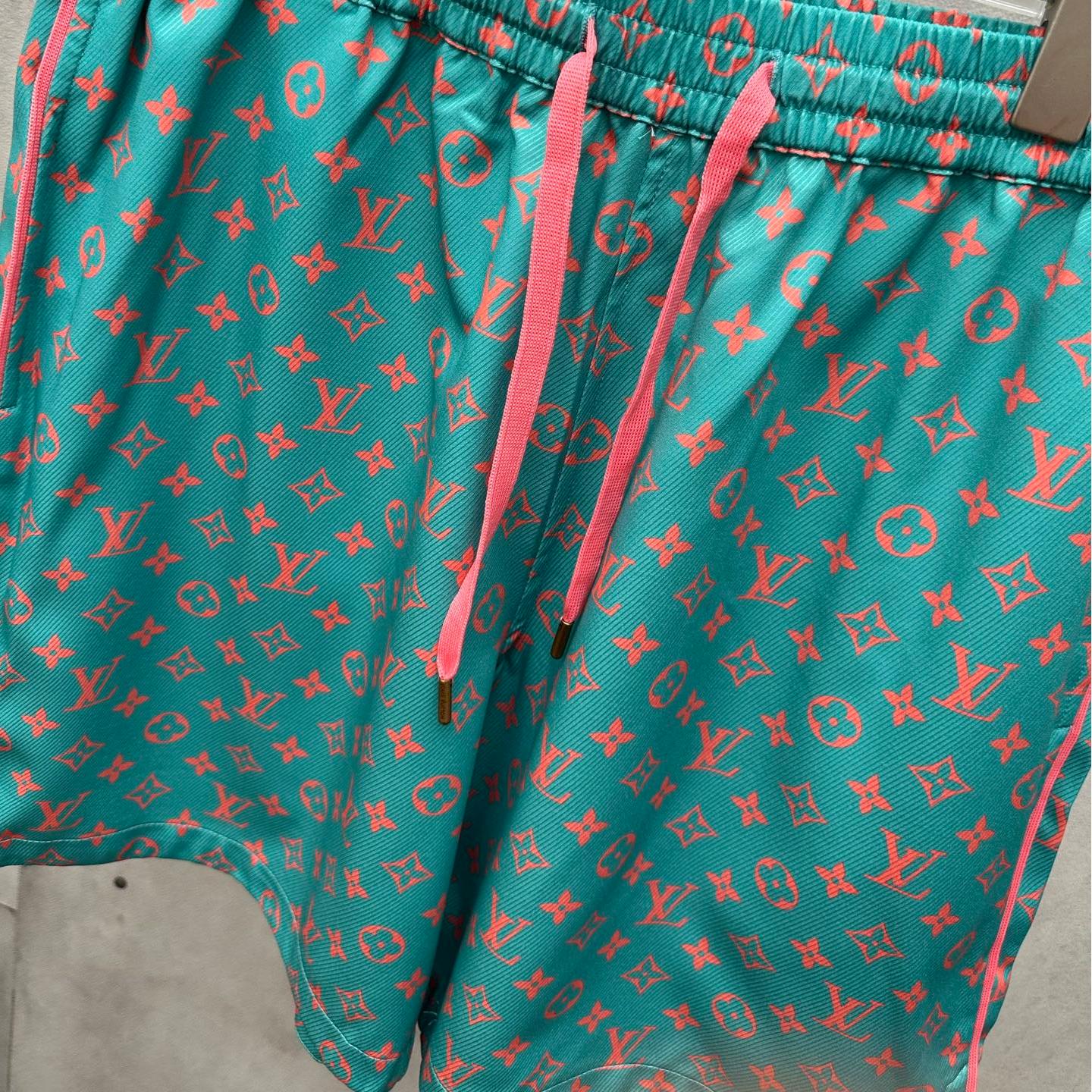 Silk Jacquard Casual Shorts