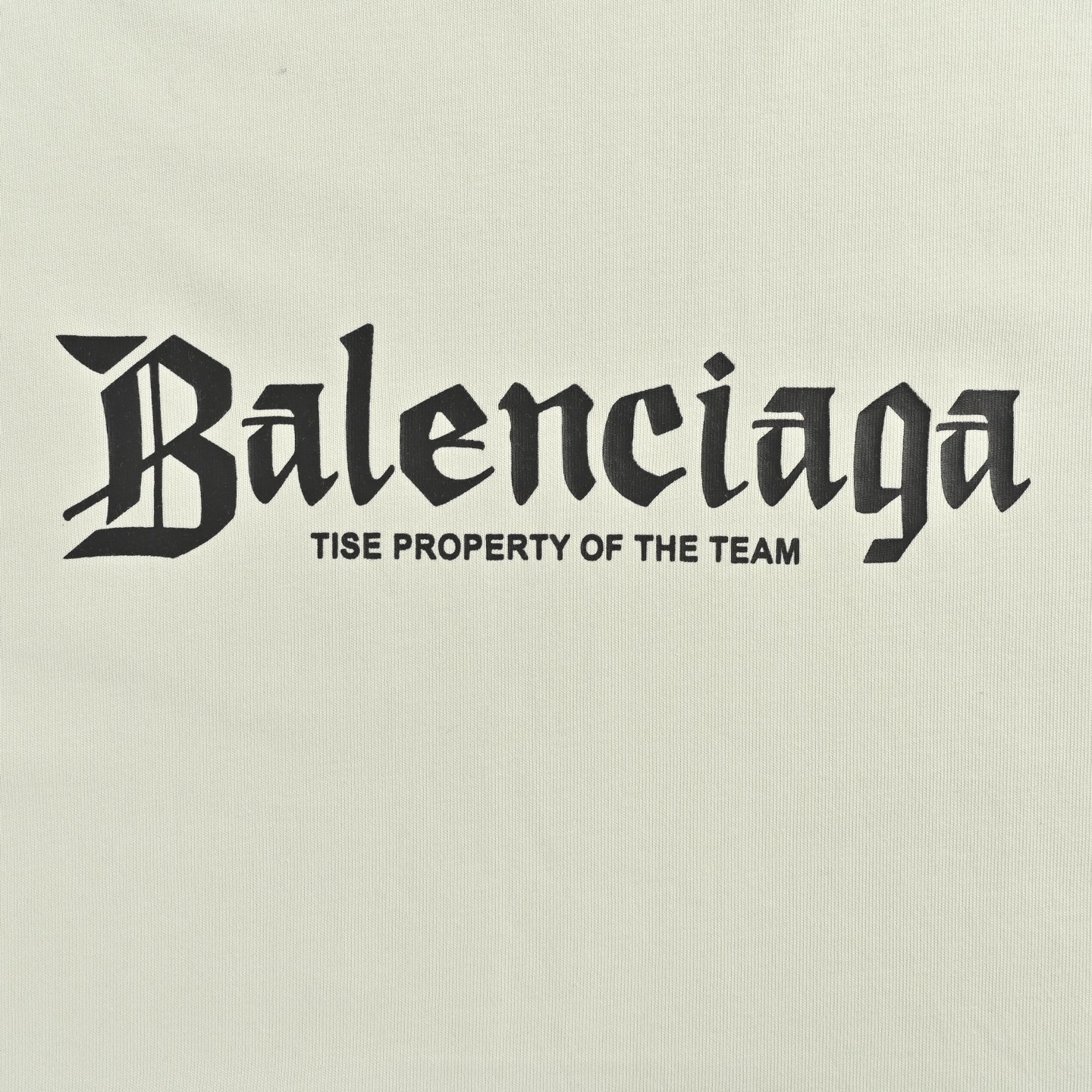 25ss Gothic letter print short sleeve T-shirt