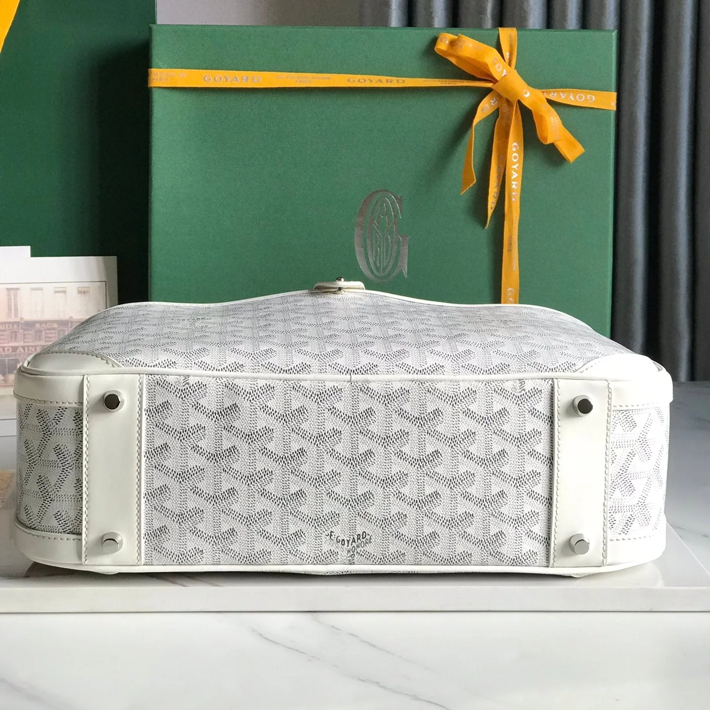 White Calfskin Handbag