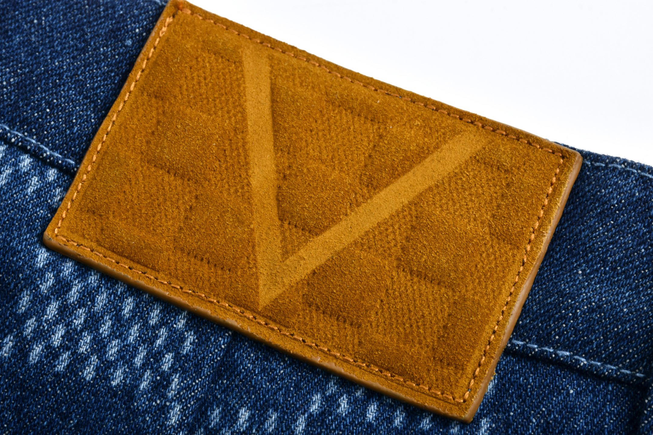 Denim Patchwork Plaid Shorts