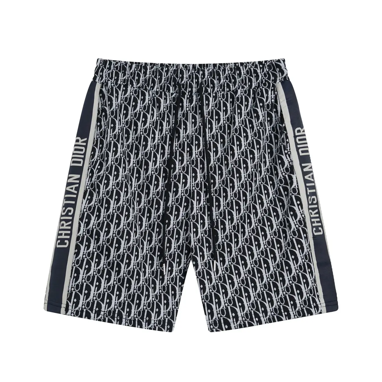 Full Jacquard Letter Shorts