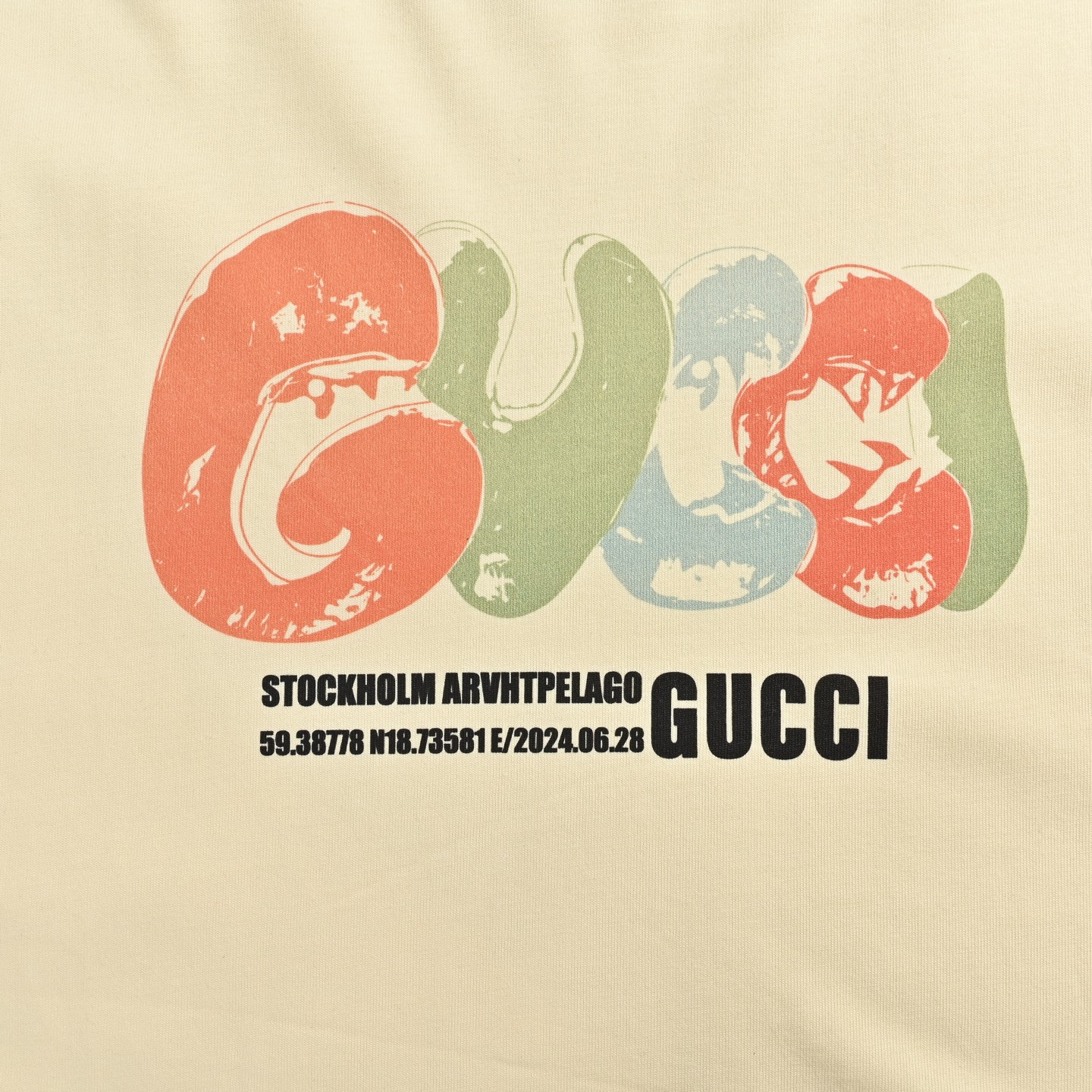 Lettering print T-shirt