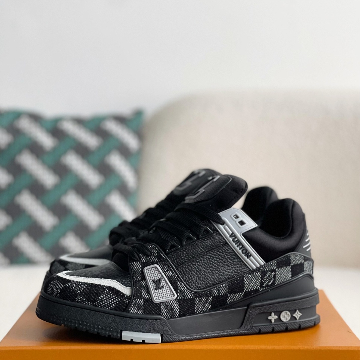 Trainer Damier Black