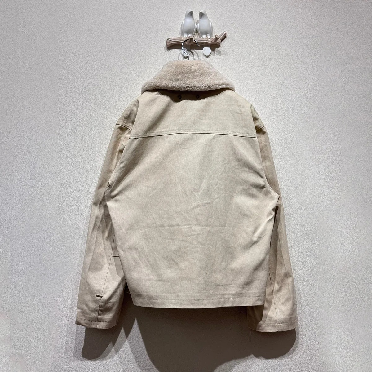 Carpenter Jacket With Embossed Letters