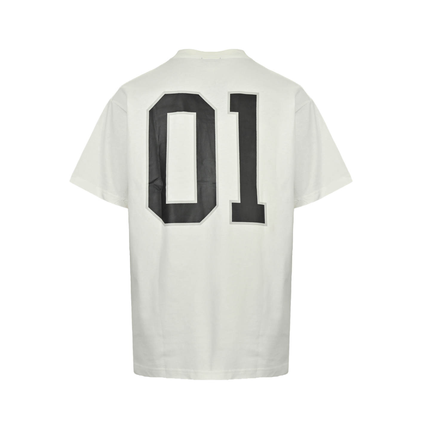 01 Lettering Distressed T-shirt