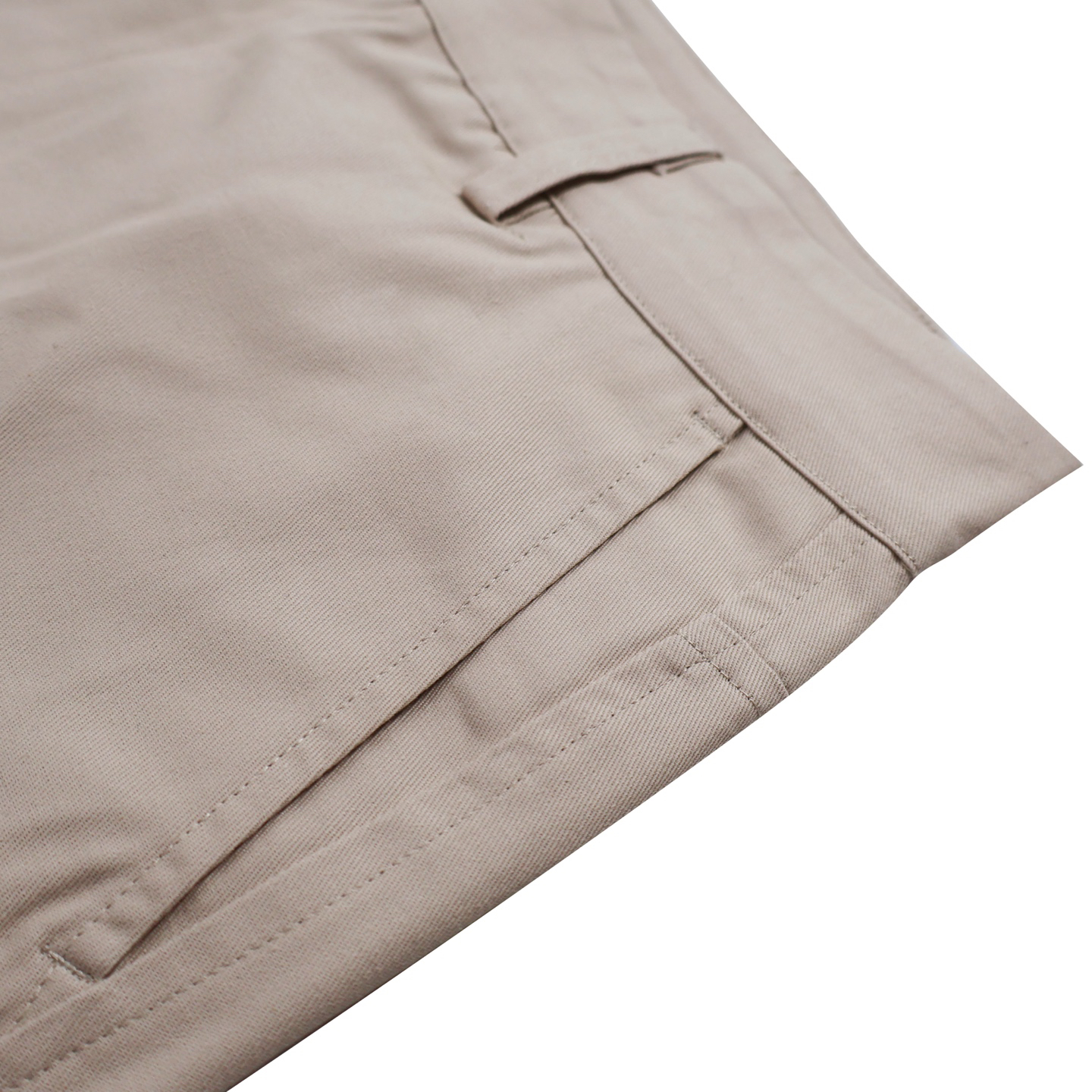 Apricot Flocked Denim Cargo Pants