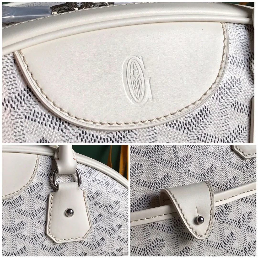 White Calfskin Handbag