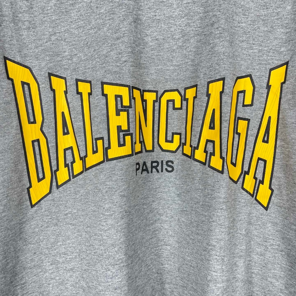 Cracked Letter Crease Short-Sleeved T-Shirt