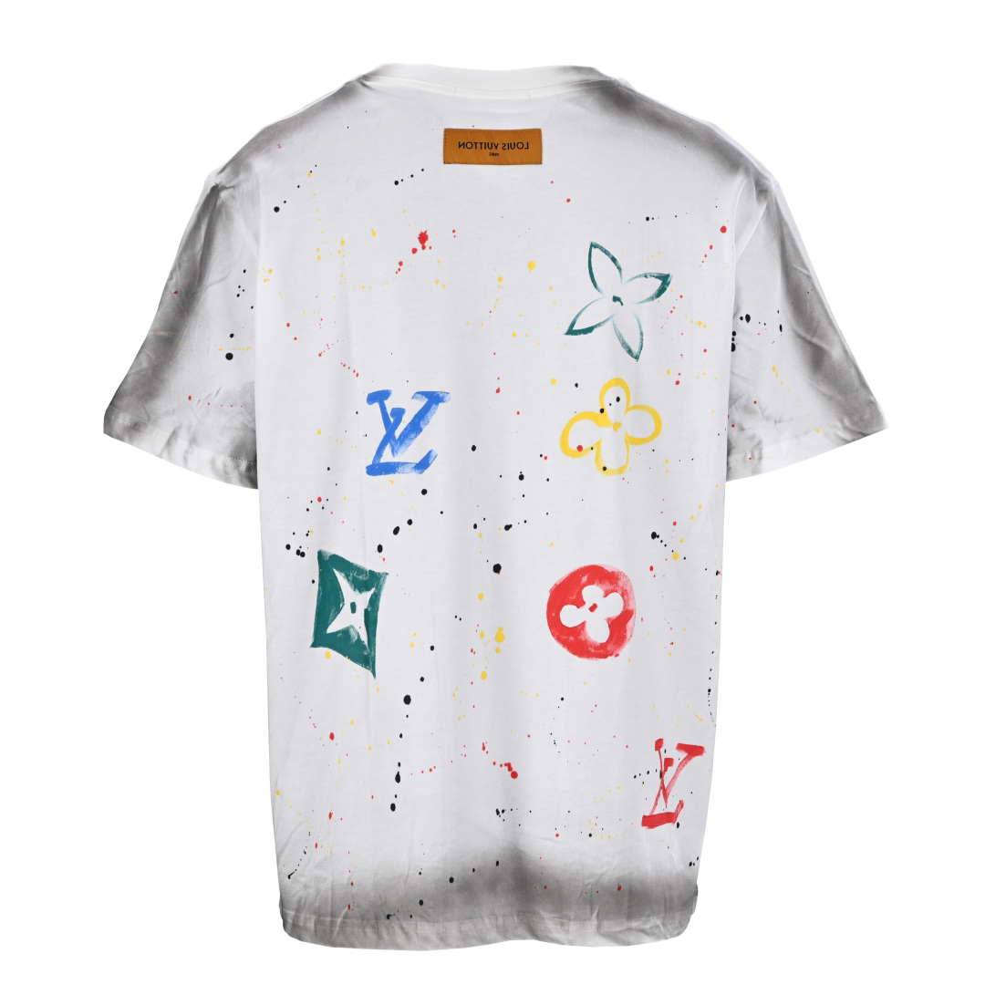 Gradient Pattern Printed T-Shirt