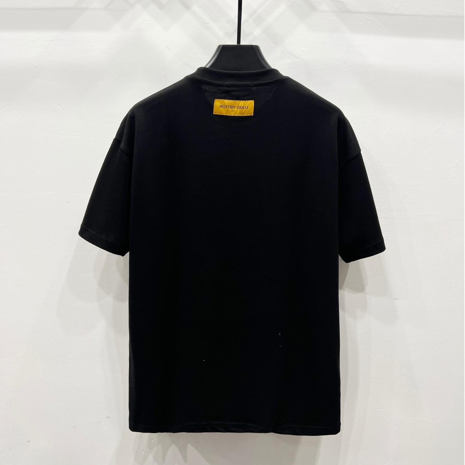 Starry sky cartoon T-shirt