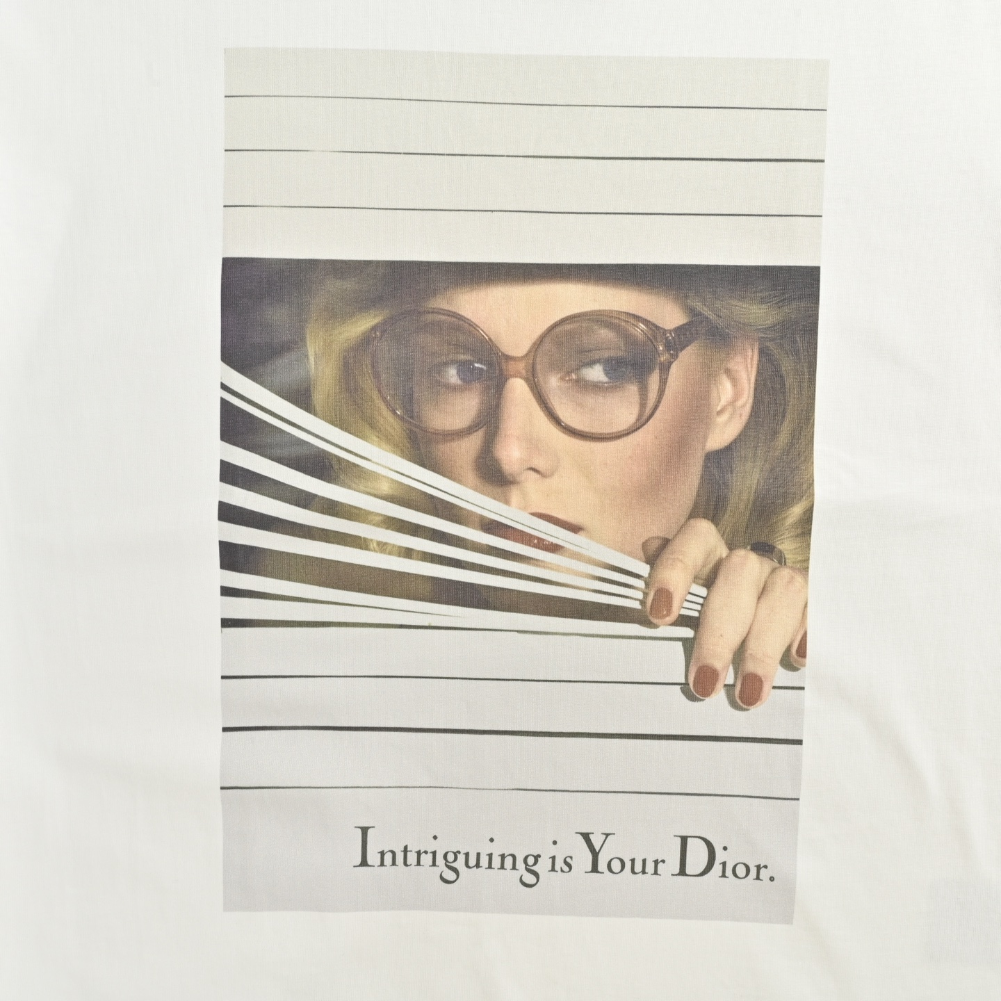 Magazine Cover Print Short Sleeve T-Shirt