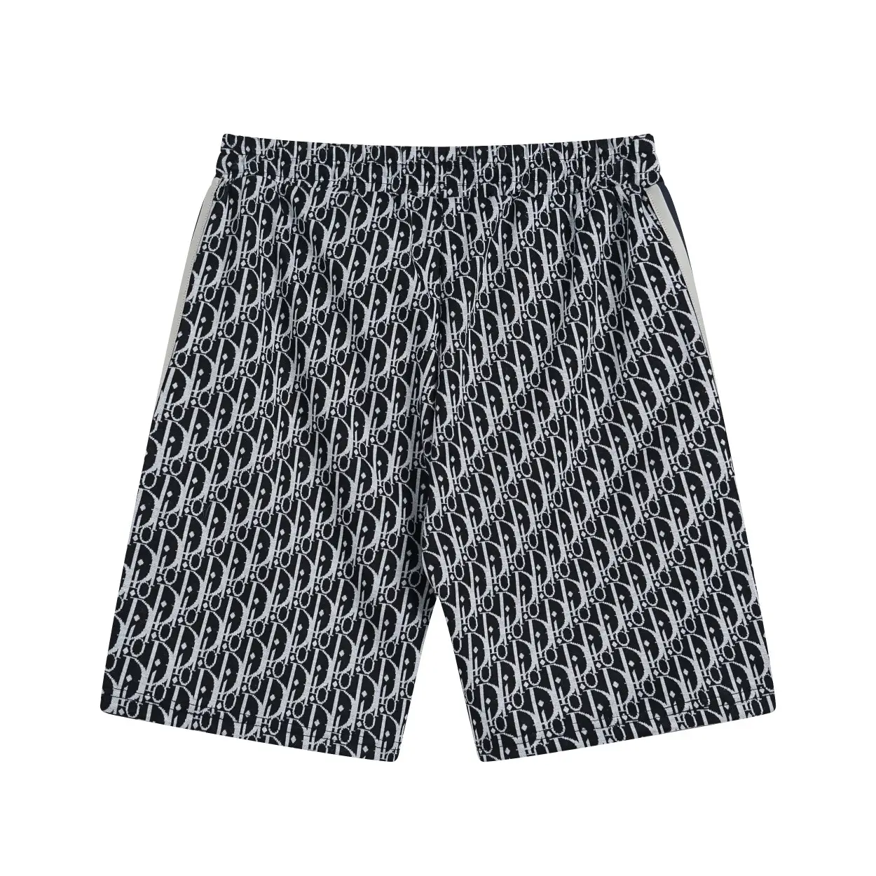 Full Jacquard Letter Shorts
