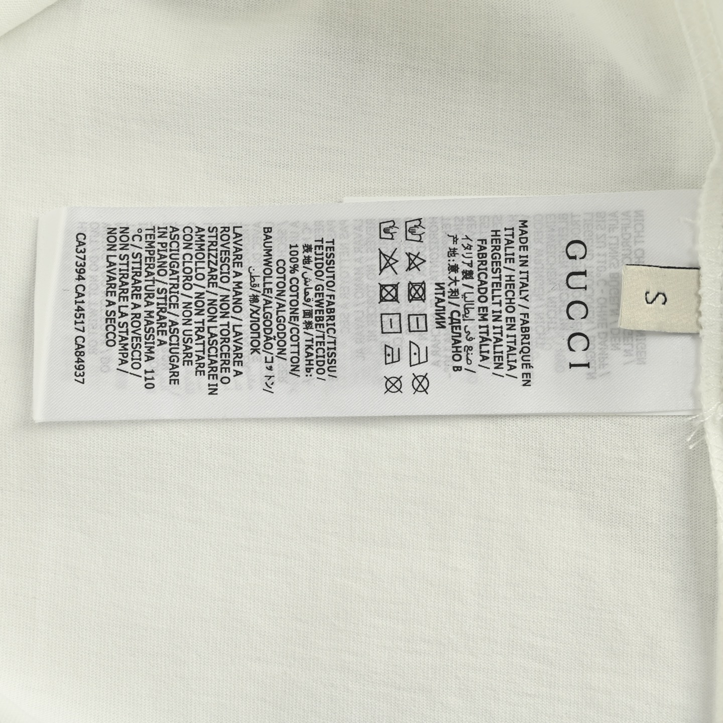 25SS Explosive Letter Print T-Shirt