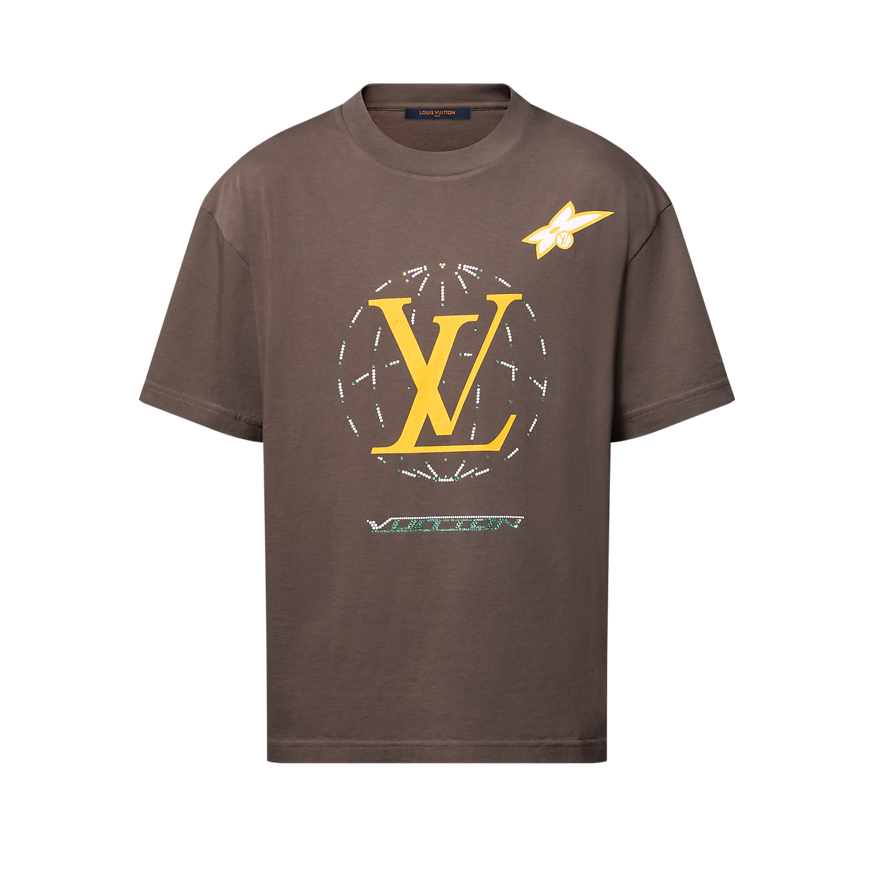 Beaded LOGO Short Sleeves