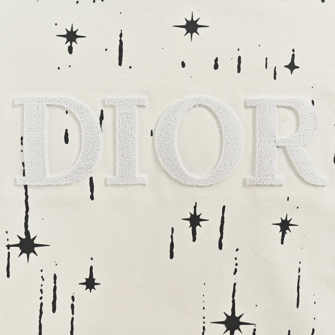 Letter Shooting Star Print T-shirt