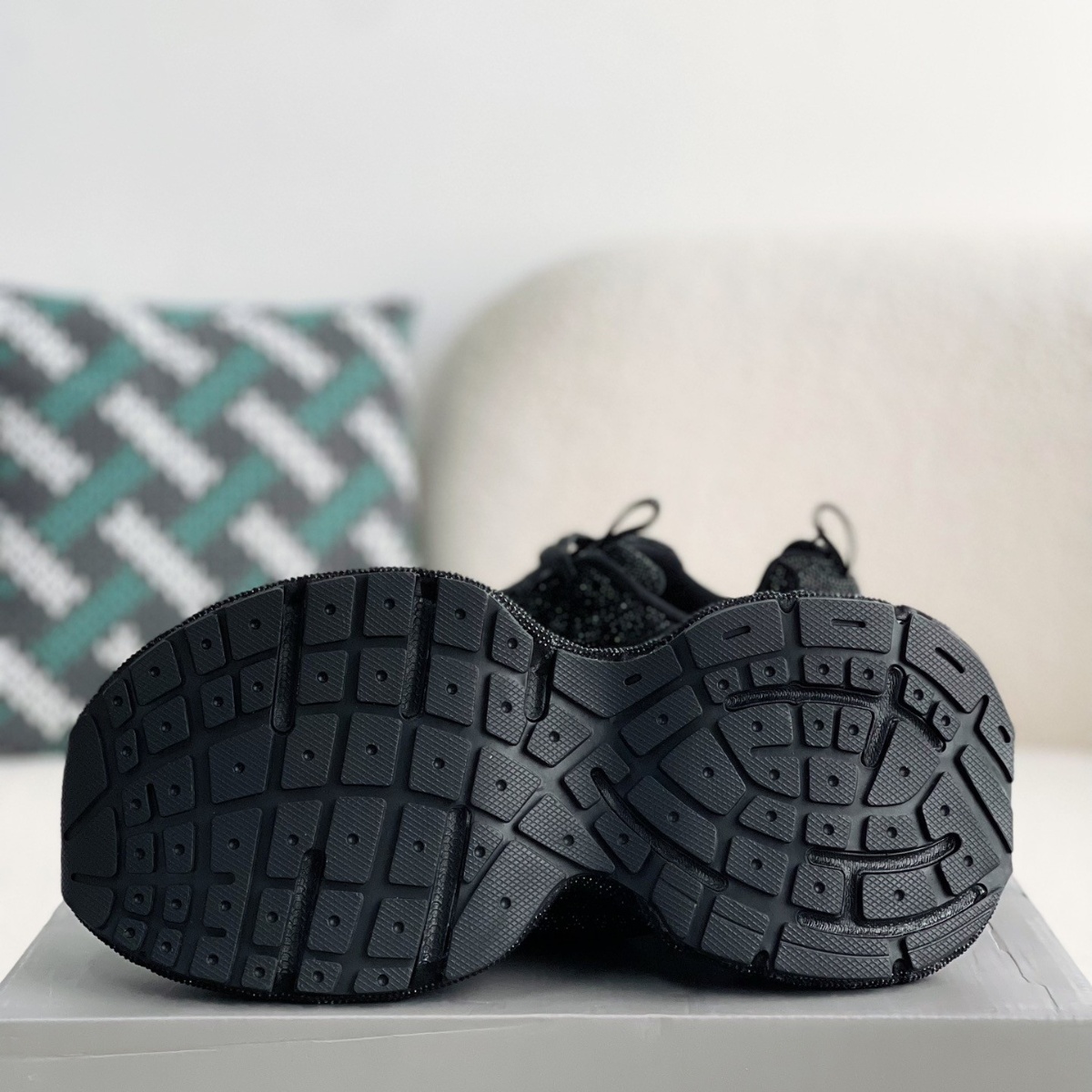 Triple Rhinestone Men's Sneakers