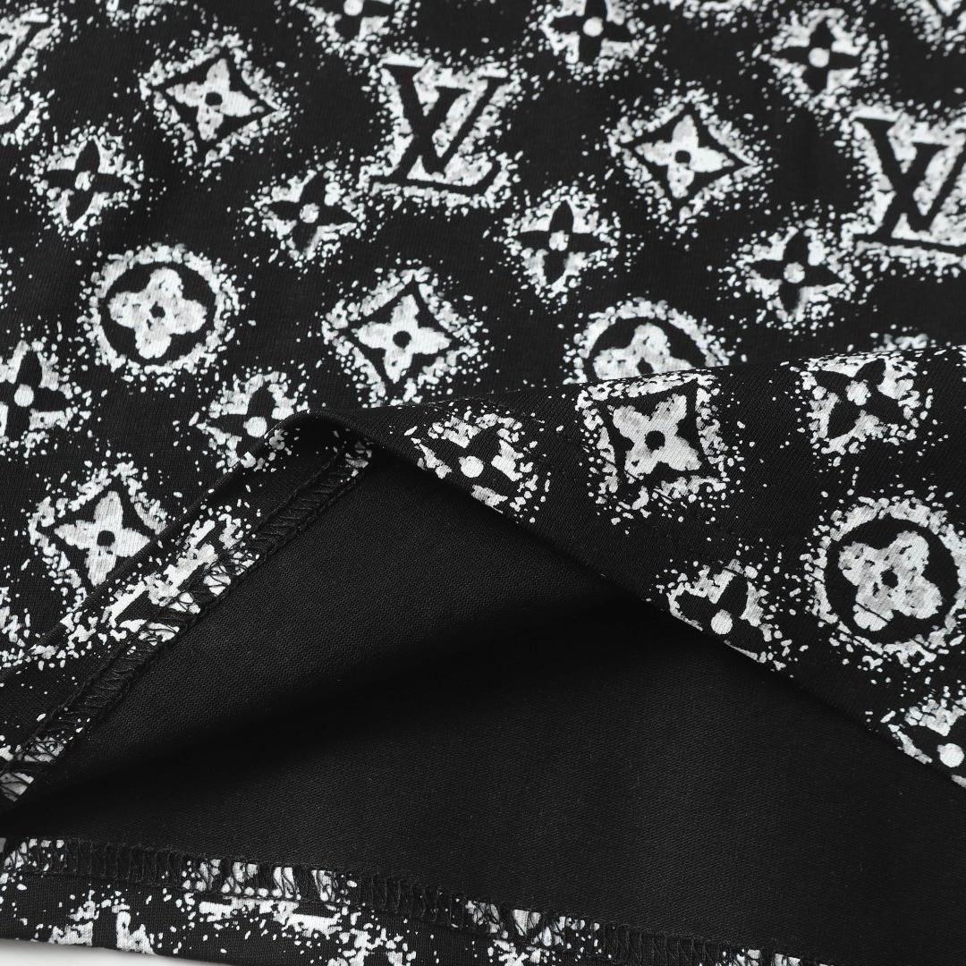 2025 Spring and Summer Classic Print Graffiti T-shirt